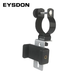 Adattatore fotografico per Smartphone EYSDON per microscopio da 38 ~ 48mm cannocchiale binoculare connettore per telescopio monoculare cellulare