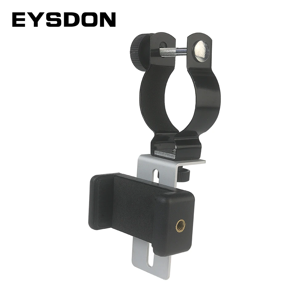 EYSDON Smartphone Photography Adapter for 38~48mm Microscope Binocular Spotting Scope Monocular Telescope Connector Cellphone