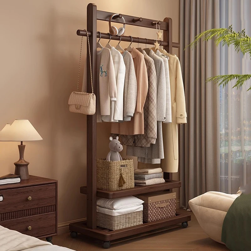 رفوف معطف معلقة لغرفة النوم، تخزين الملابس الدائمة، منظم موفر للمساحة، رفوف معطف فاخرة مفتوحة، أثاث عصري من Perchero