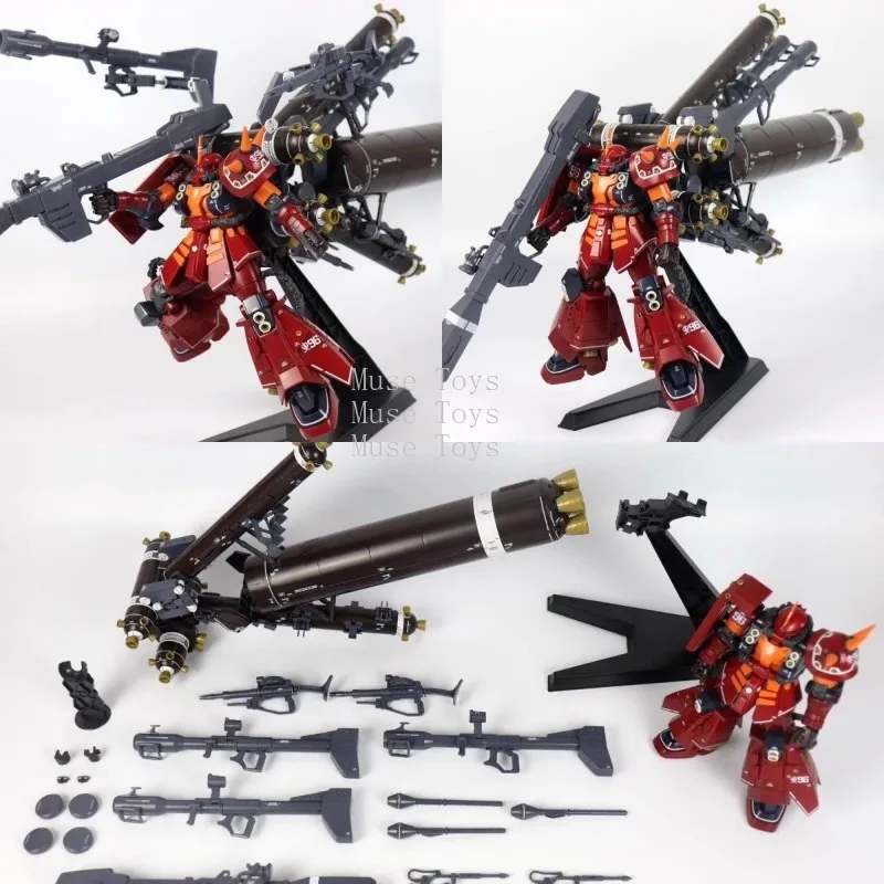 

LEIEN Model Psycho Zaku MG 1/100 Battle Damage Version MS-06R Assembly Model Kit Action Fiugres Plastic Robot Model Toy Gifts
