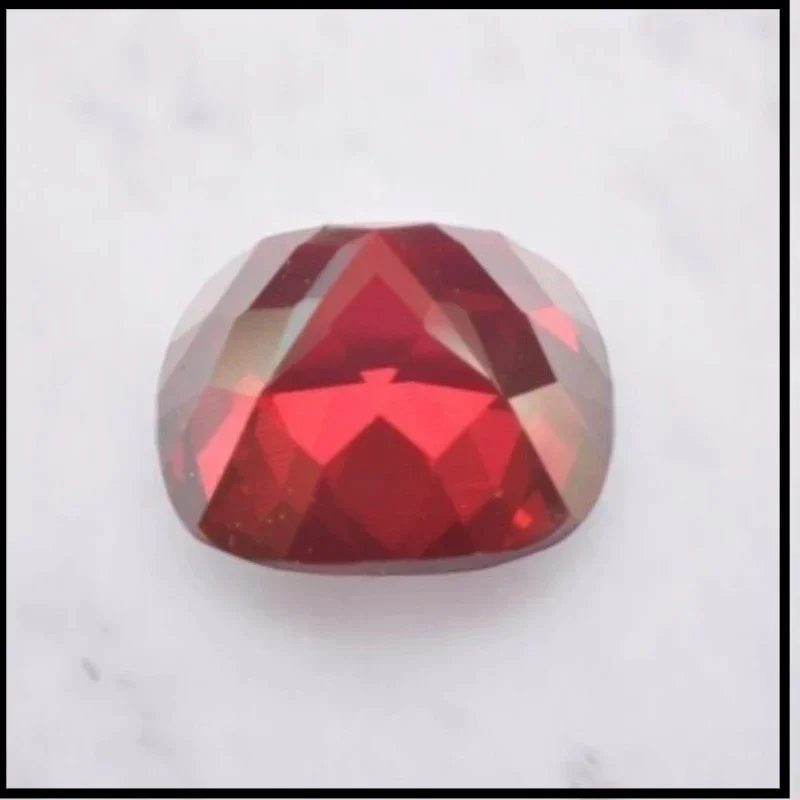 

S-Lab выращенные рубиновые свободные драгоценные камни голубь кроваво-красные бусины-подвески для ювелирных изделий своими руками, сертификат на выбор, повседневная одежда