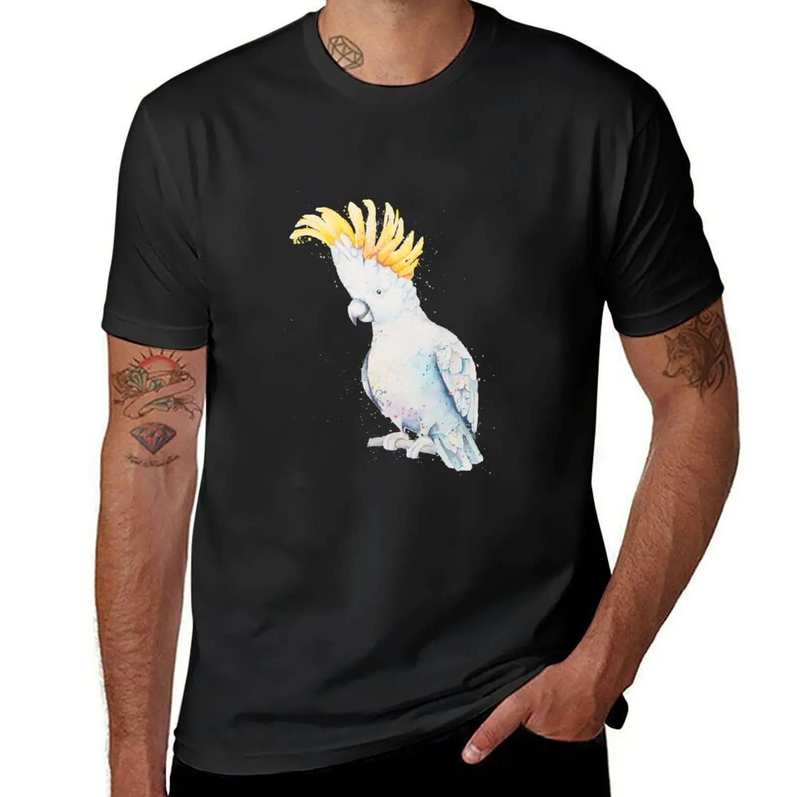 White Sulphur Crested Cockatoo T-Shirt tees oversizeds summer tops new edition mens t shirt