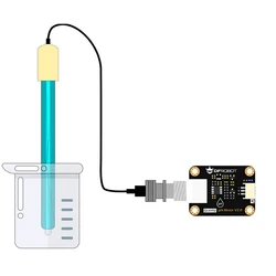 Arduino pH sensor probe electrode TESTER METER testing kit power supply 3.3~5.5V Compatible with Arduino LattePanda