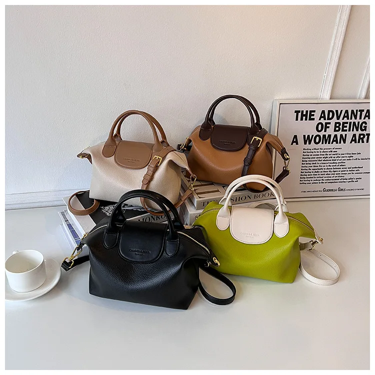 2024 New Casual Versatile High-end Portable Shoulder Bag Commuting Oblique Span Dumpling Bag Handbags