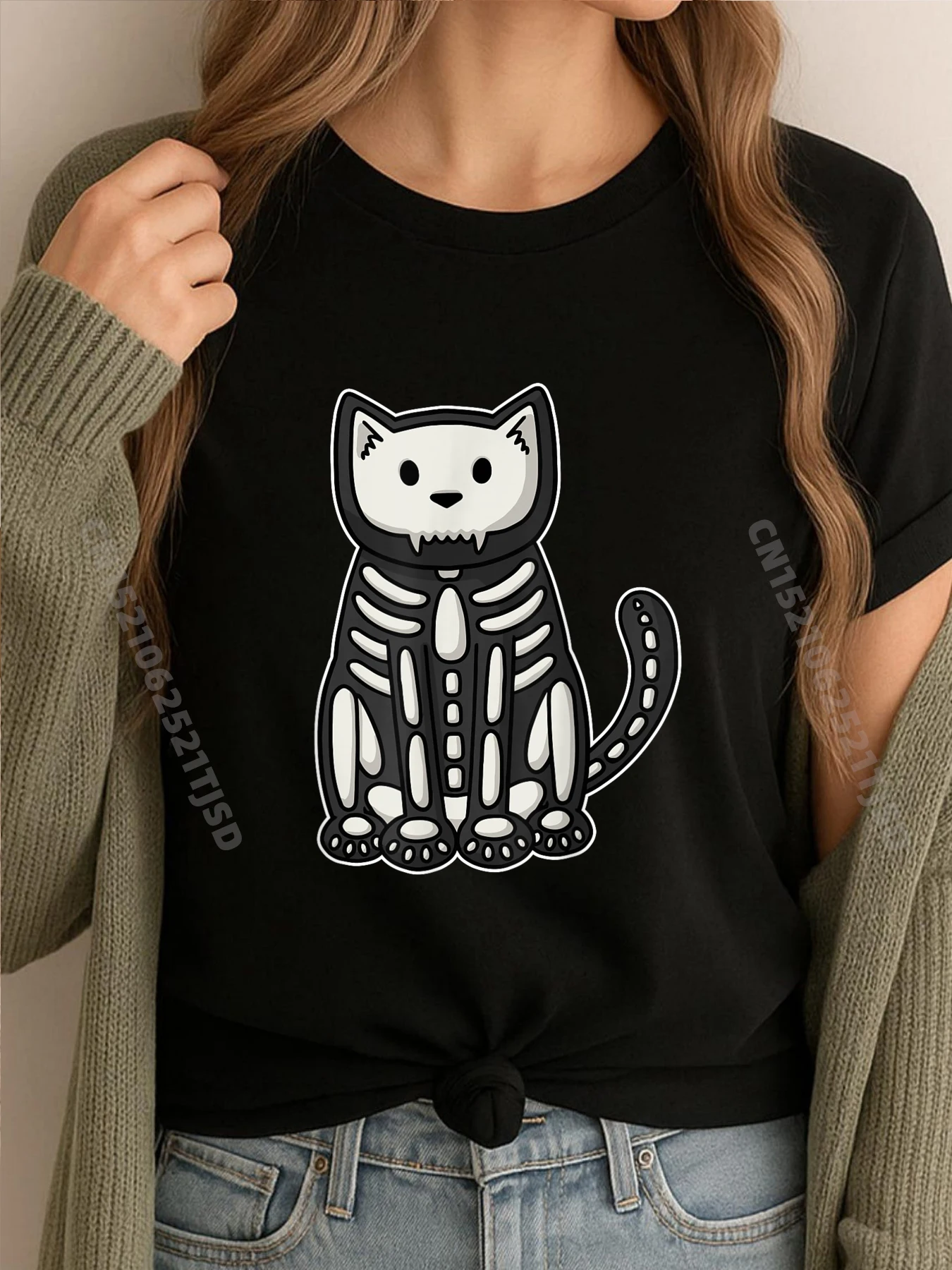 

Cute Spooky Skeleton Cat Halloween Costume Cat Lover Gifts Free Shippping Items Lowest Prices Fall Men's Clothing 2025 Print