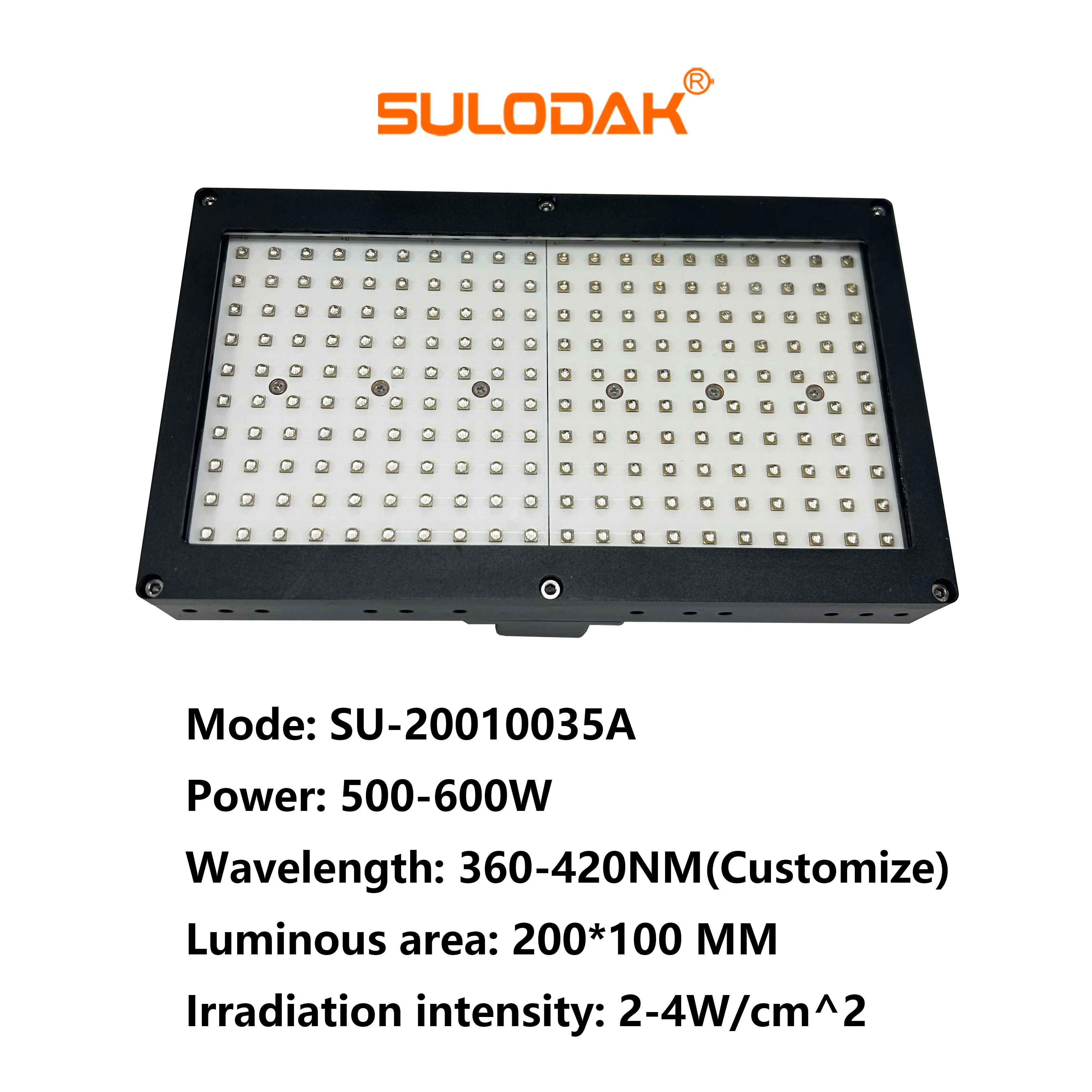 200*100mm  Led Light For  Flatbed Printer  Digital Printing Linear  LED Light Source  Inkjet  Paint Screen Printing