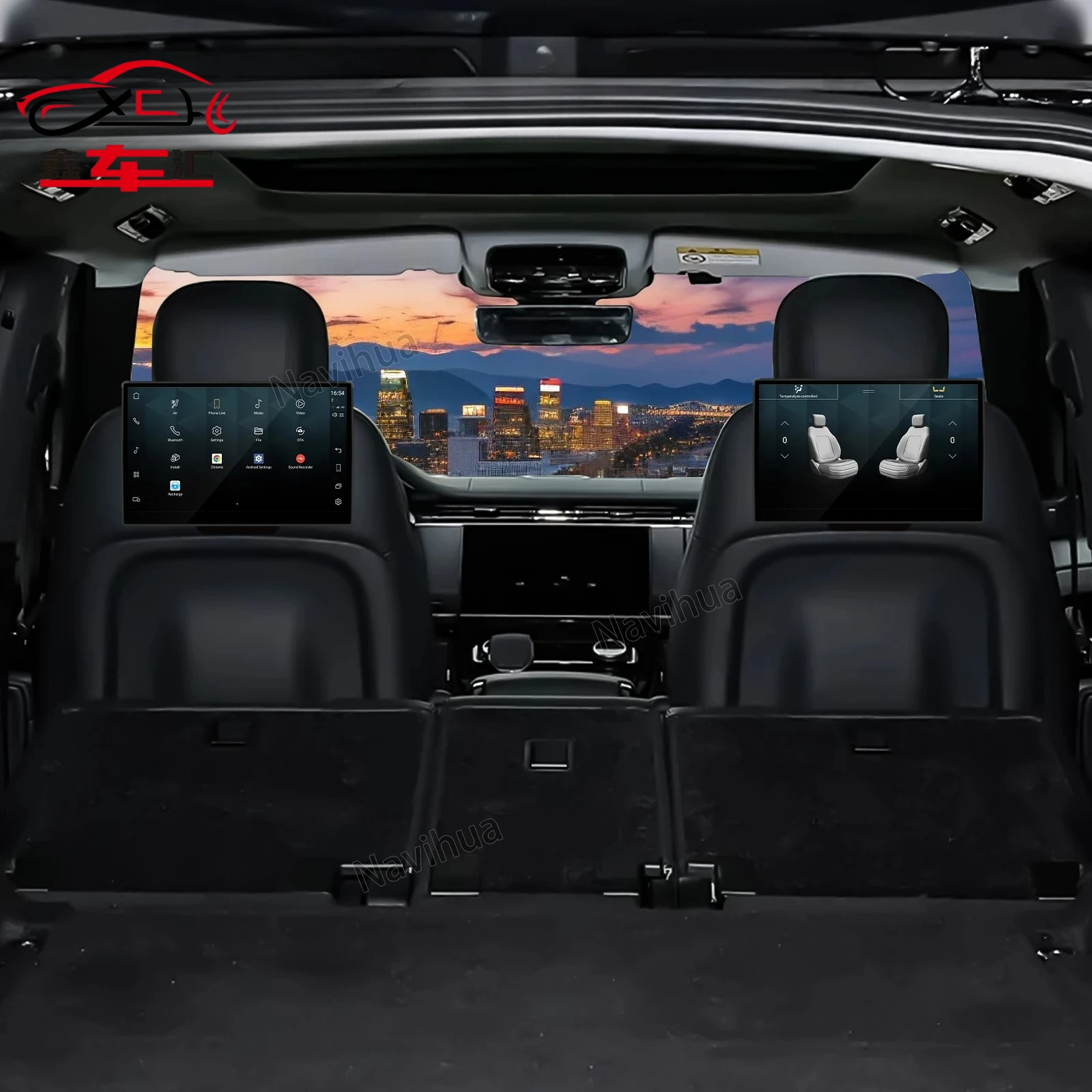 

11.4" Qualcomm Headrest Monitor Android Car Radio For Land Range Rover Sport L494 Vogue L405 2013-2025 Rear Entertainment Screen