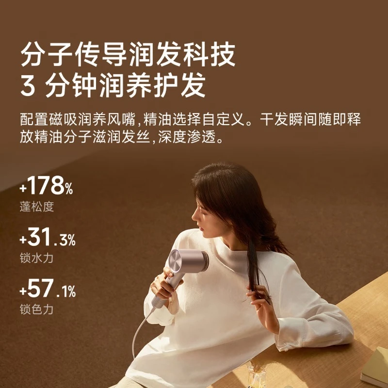 High-speed care dryer, quick-drying household  dryer, negative ion essential oil moisturizing  dryer