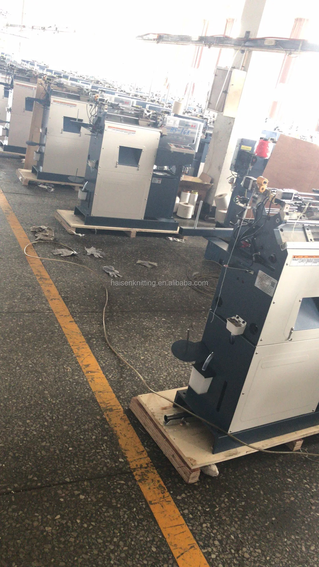High quality, automatic intelligent high density glove knitting machine
