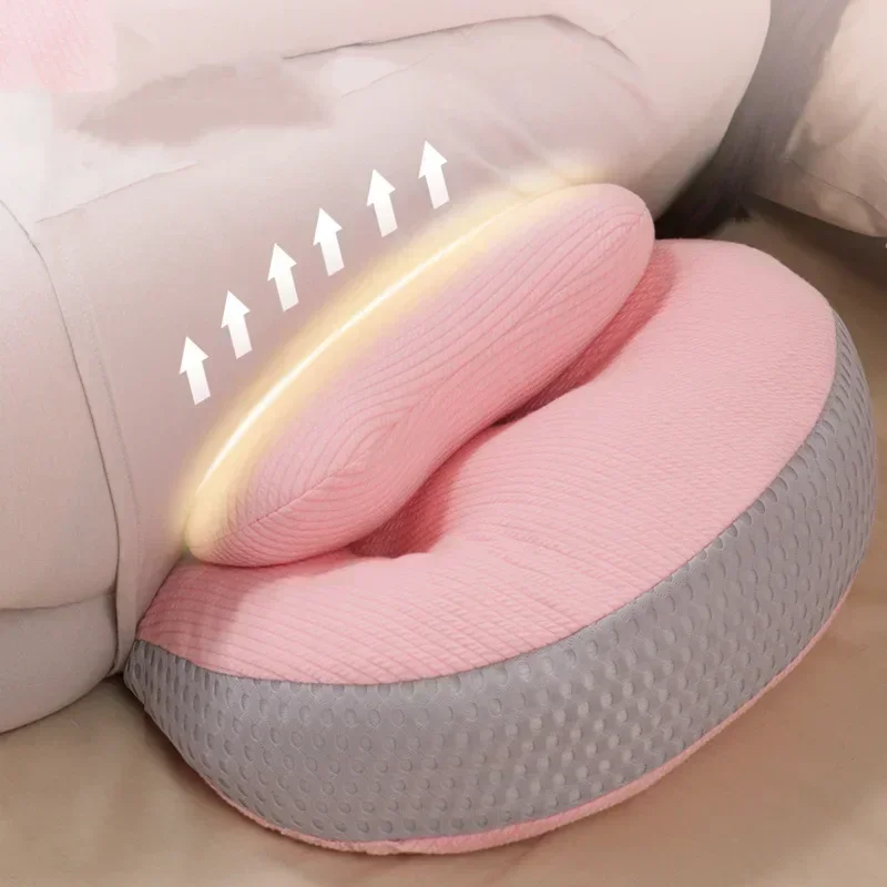 Almohada Lumbar Universal para mujeres embarazadas, soporte de cintura y protección para dormir de lado, cojín en forma de U, almohada de embarazo