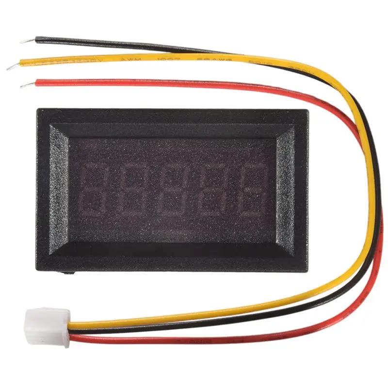 Super Deal -Digital 0.56Inch LED Display 5 Bits DC 0-33.000V Voltmeter Voltage Meter Tester