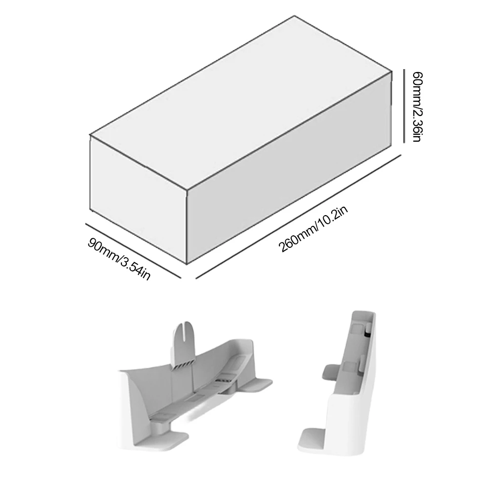 لقاعدة وحدة التحكم النحيفة PS5، حامل عرض ثابت، حامل أفقي، ملحقات توفير المساحة للبلاي ستيشن 5 سليم