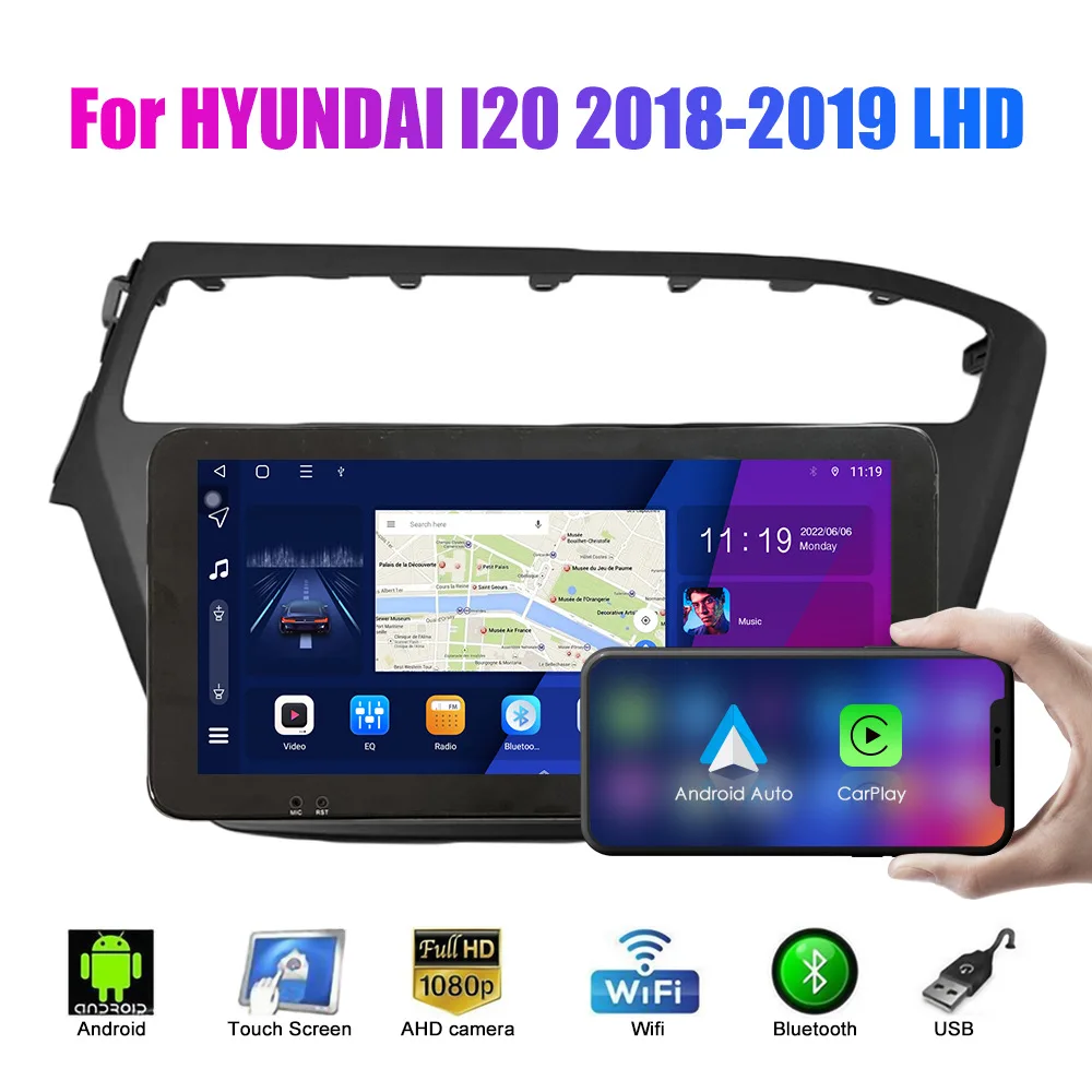 2018–2019 Android GPS Navigation & Backup Camera All-in-One Car Multimedia System