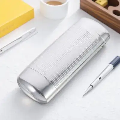 

Aluminum Hard Shell Glasses Case Portable Eyeglasses Spectacles Box Lightweight Crash Proof Sunglasses Protector