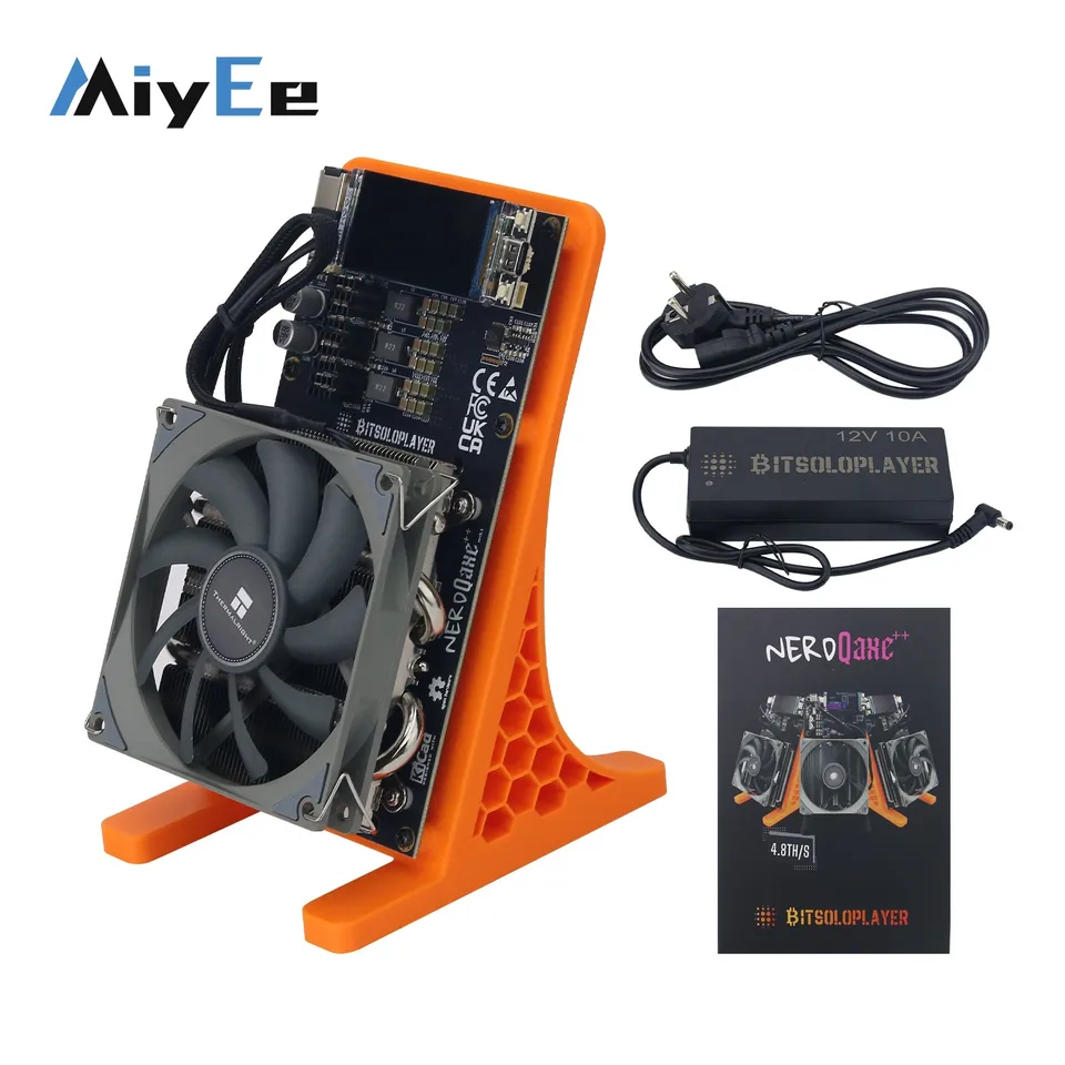 NerdQaxe++ 4.8TH/s 80W ASIC Miner BTC Miner Open Source Home