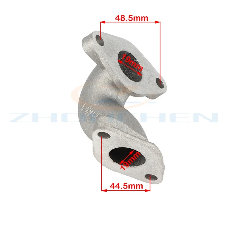 

19 мм впускная труба коллектора карбюратора для 50cc 70cc 90cc 110cc 125cc китайский ATV Quad Pit Dirt Bike 4-колесный мотоцикл