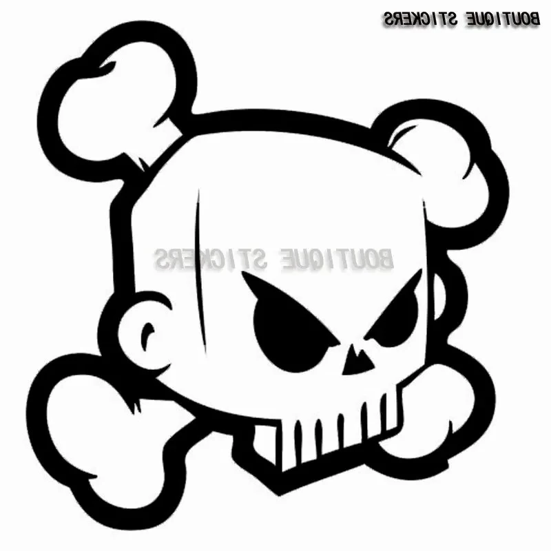 

Angry cartoon avatar Ken Block Skull Car Sticker Waterproof PVC Car Decoration Accessories Motorcycle Luggage