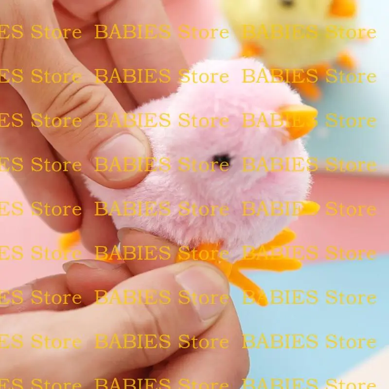 C9GB بعد الثمانينيات القرن الثمانينات كرتون الحنين إلى عتيقة لعبة Chick Chick Cartoon Mechanical Toy