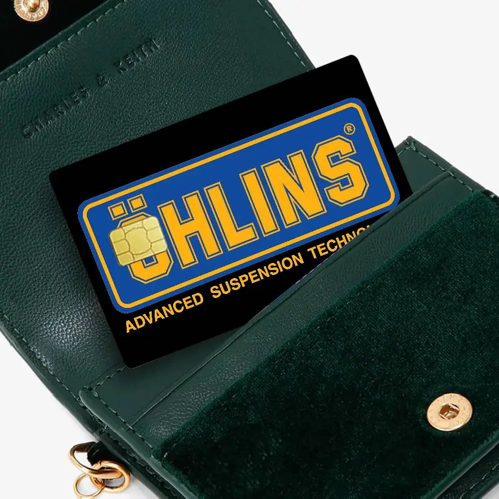 O-Ohlins Anime Young Creidt Card Debit Card Sticker Film Case Front Tape for Small Big Chip No Chip