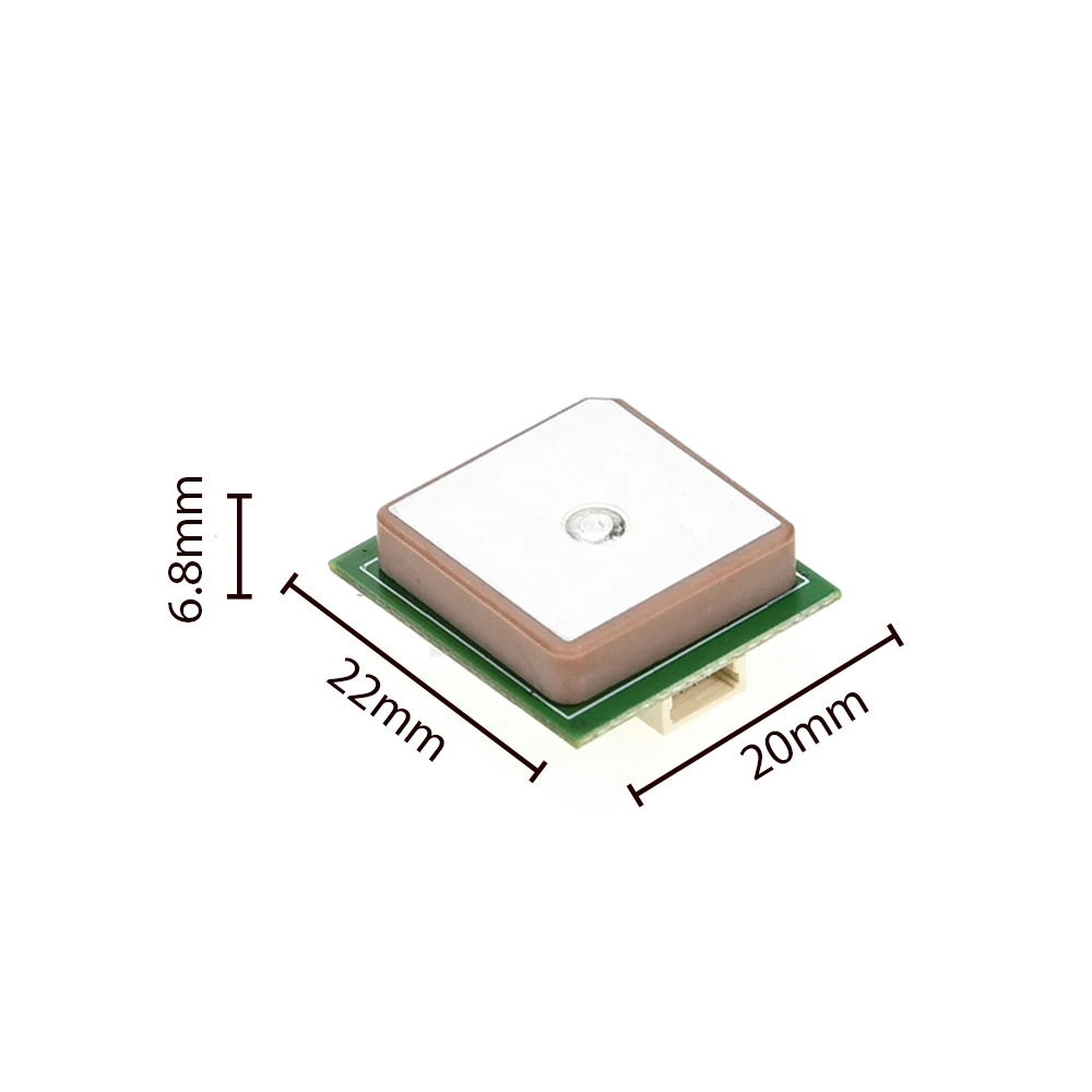 وحدة QUESCAN M10Q M10 GPS GNSS مع هوائي GPS GLONASS Galileo BeiDou Receiver NMEA UBX-M10050-KB، 1-25Hz، 22*20mm