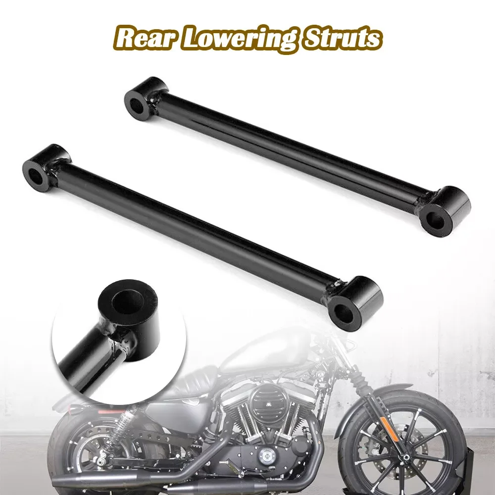 

10" Rigid Hardtail Struts Motor Rear Lowering Steel Fit for Harley WIDE GLIDE