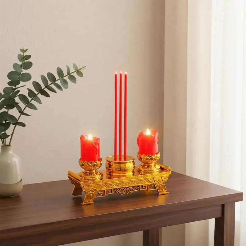 LED Candle Lights, Prayer Candles For Temples And Halls, Smokeless Swinging Wick Simulation Candles
