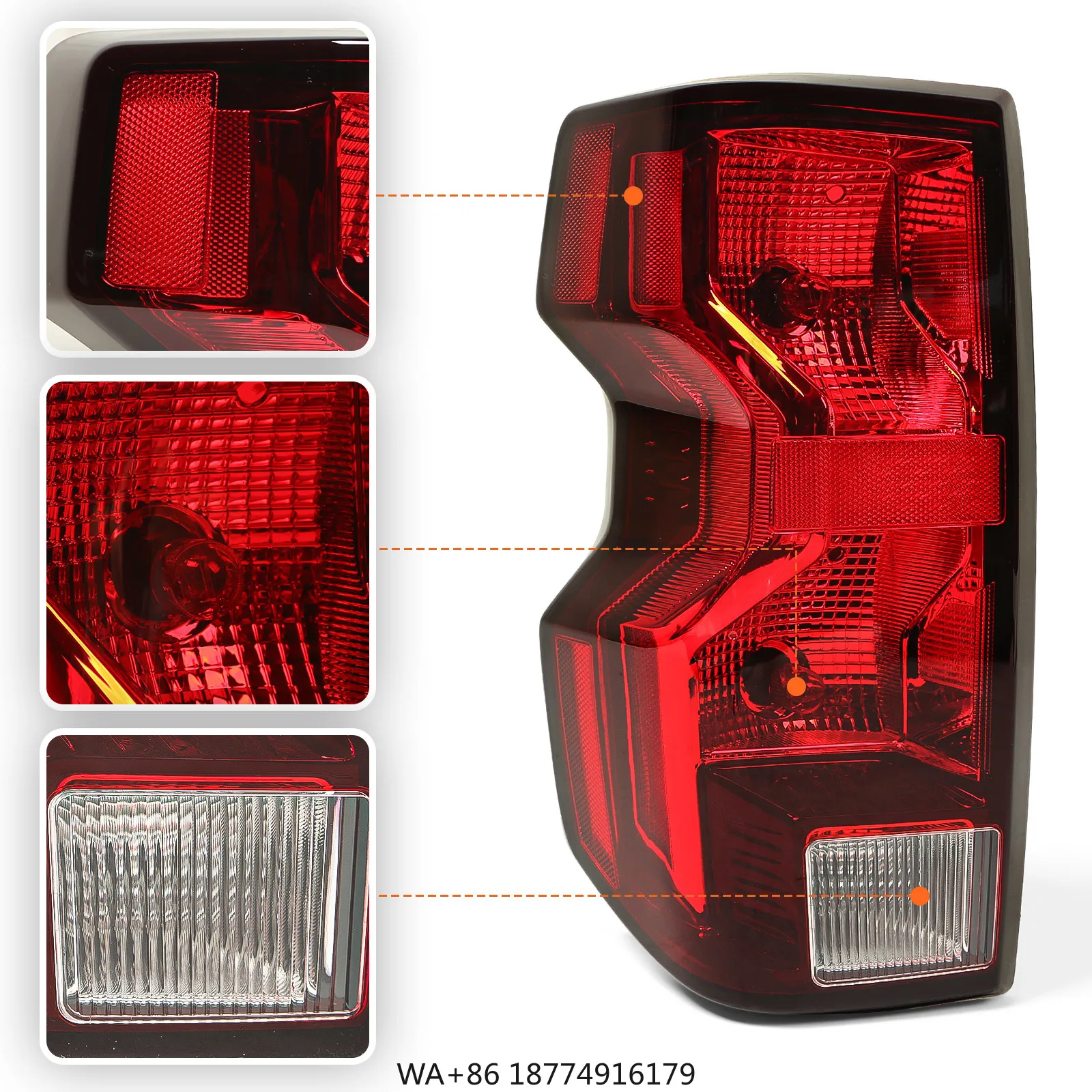 

High Quality Universal Fitment LED Tail Light Assembly for Colorado 2023-2024