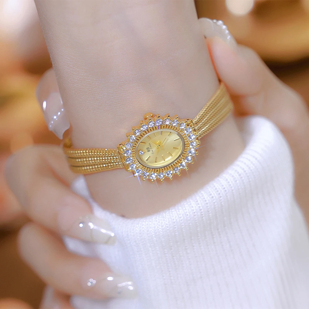 Bee Sister مجوهرات فاخرة ساعة نسائية مزاجه ساعات نسائية موضة ملابس يومية ساعات المعصم للسيدات هدية