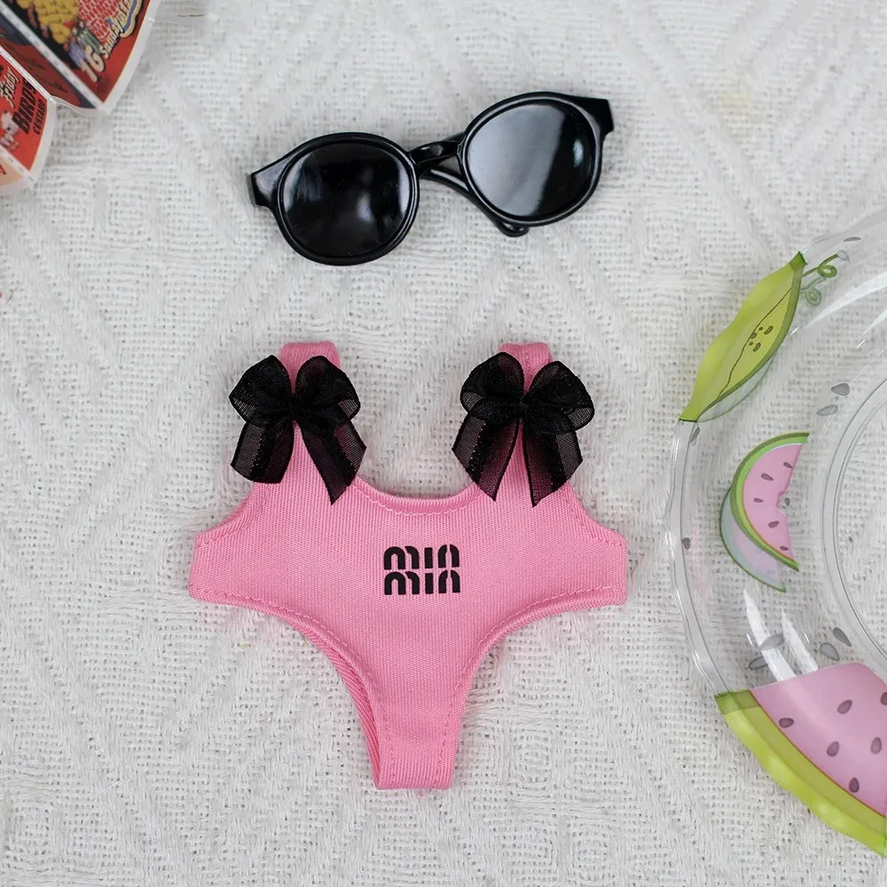 Costume da bagno estivo Labubu Clothes, costume da bagno Sunshine Beach, accessori Labubu, abbigliamento alla moda (senza bambole)