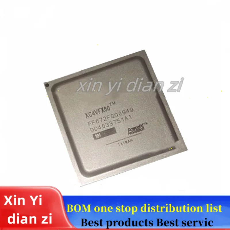 1pcs/lot XC4VFX60-10FFG672I  XC4VFX60 BGA ic chips in stock