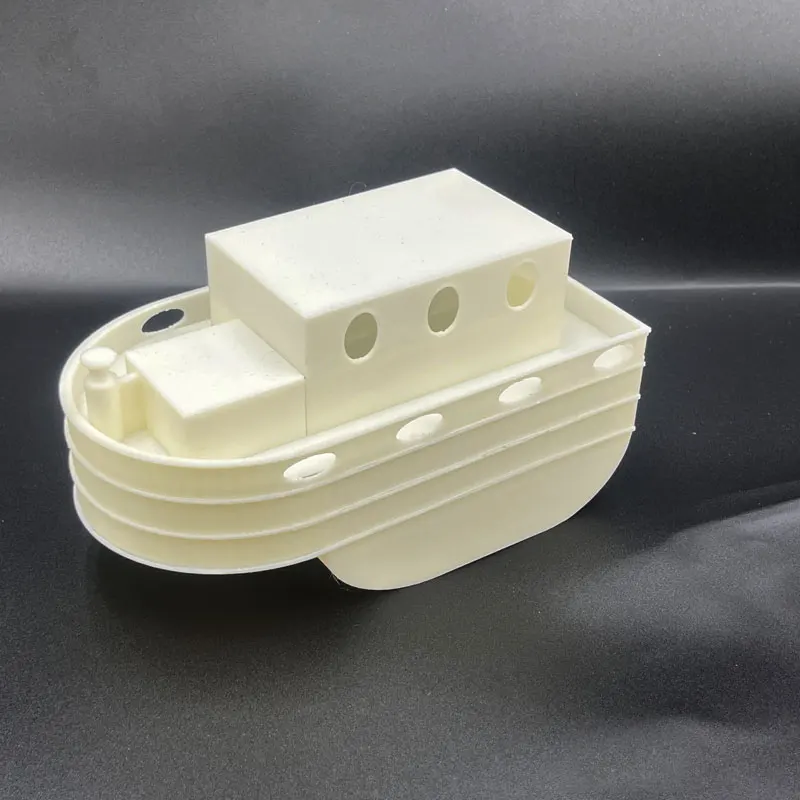 Kit di montaggio per nave modello in miniatura ABS fai da te modello di nave stampato in 3D assemblaggio manuale giocattolo personalizzabile