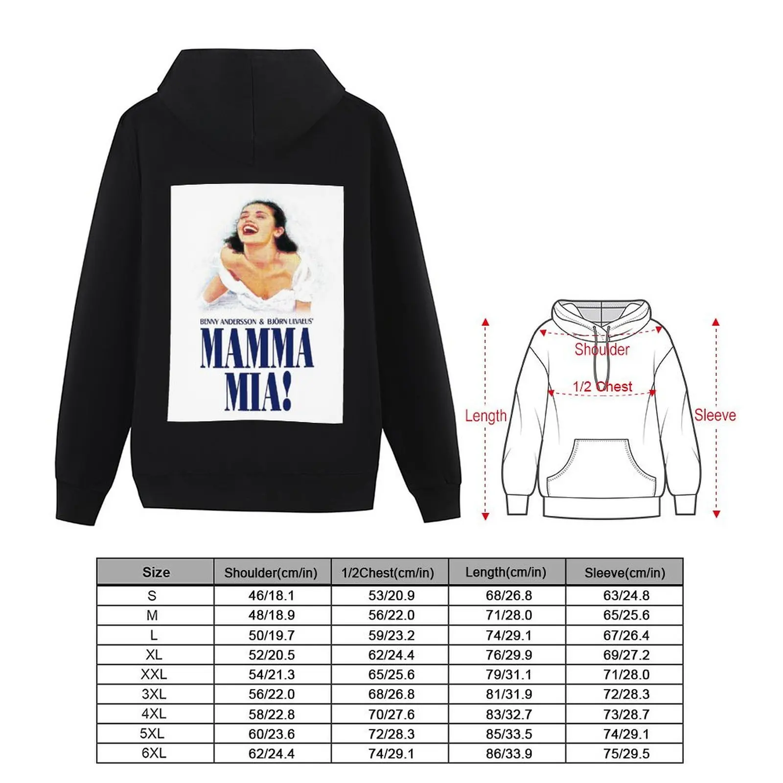 ماما ملصق الفيلم هوديي الملابس الجمالية الخريف سترة الرجال مقنعين قميص أنيمي الملابس الجديدة في هوديس وبلوزات