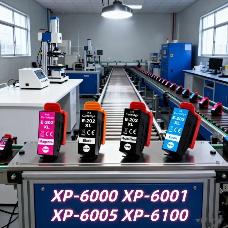 

8pcs XP-6000 XP-6001 ink cartridge For Epson T202XL 202XL Compatible For Epson Expression XP-6005 XP-6100 XP-6105