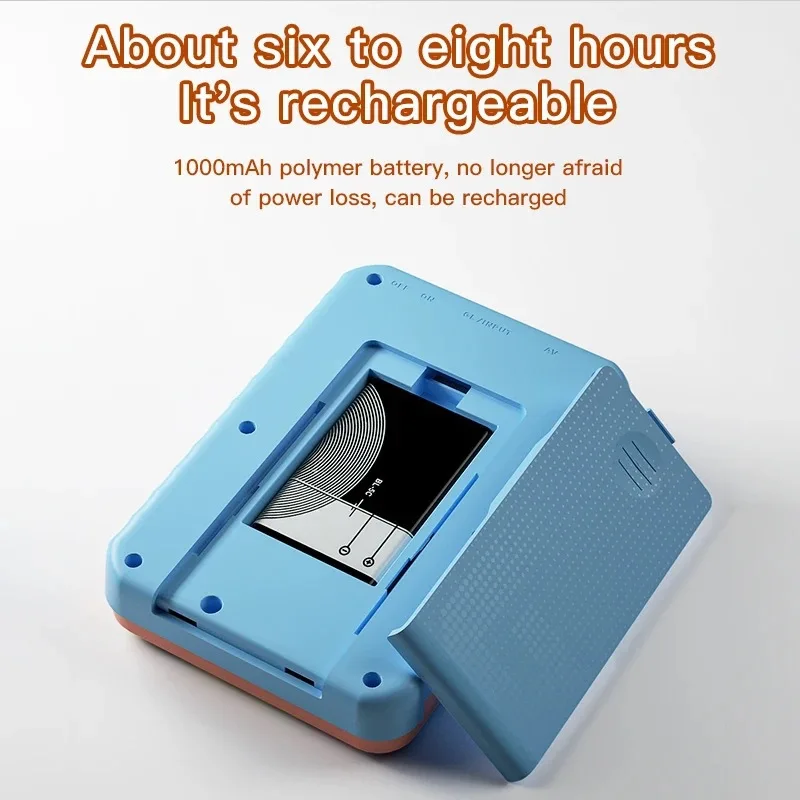 G5 وحدة تحكم بجهاز لعب محمول مع 500 لعبة ريترو كلاسيكية 3.0 بوصة شاشة لوحة ألعاب محمولة 1020 مللي أمبير بطارية قابلة للشحن مهرجان هدية #4