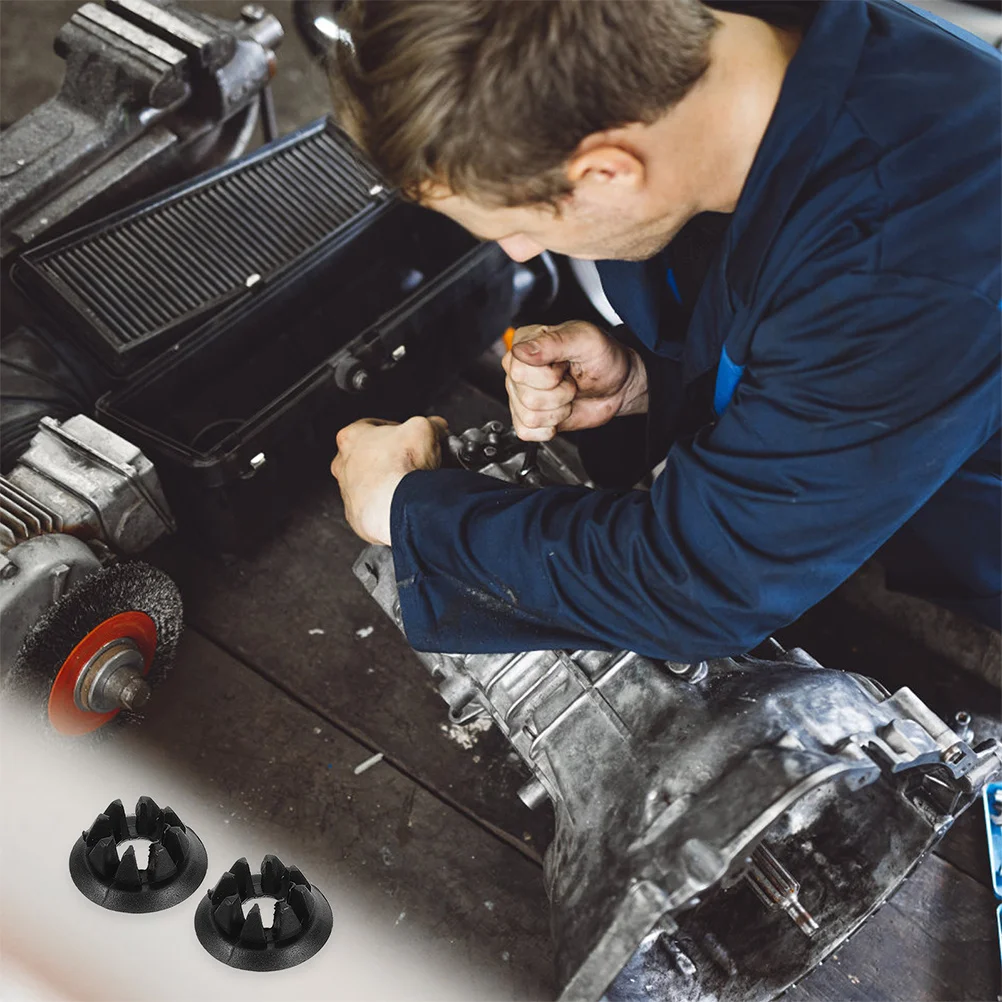 

3Sets Car Hood Support Holder Durable Material Precision Design Easy Installation Decorative Grommet Clip Decorative Holder Clip