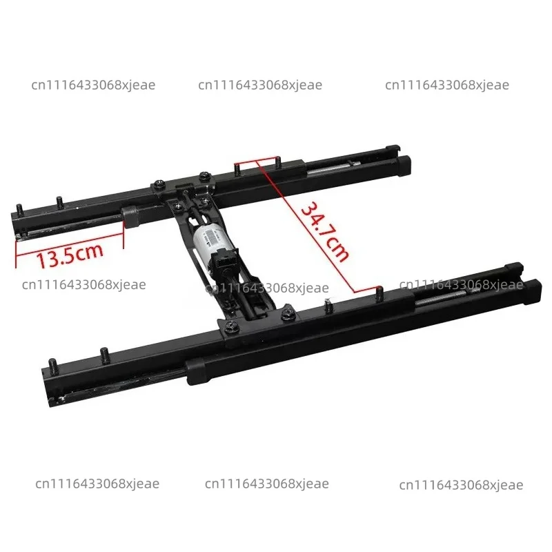 2-Way Electric Seat Slide Rail, Front Rear Electric Seat Base Frame, Electric Seat Modification Parts for Van RV Business Car