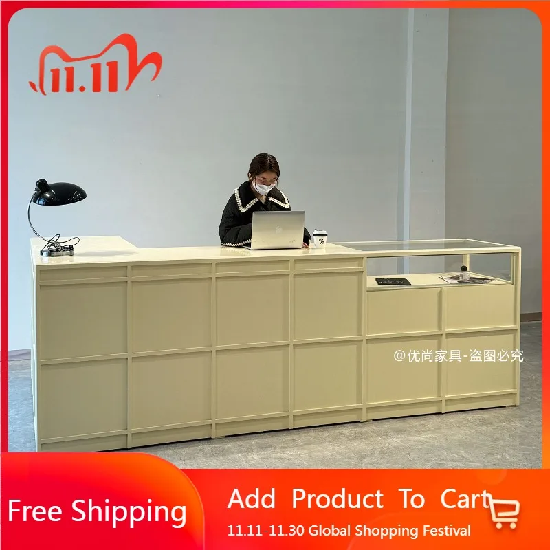 จอแสดงผล โต๊ะต้อนรับสมัยใหม่ ร้านค้า บาร์เสริมสวย โรงแรมหรู ร้านอาหาร โต๊ะต้อนรับผู้บริหาร เอสเคริโตโร เฟอร์นิเจอร์เชิงพาณิชย์