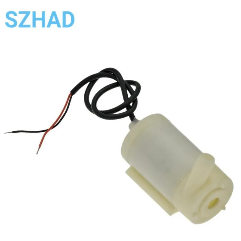 DC 3V 6V Mini Micro Submersible Water Pump Low Noise Motor pump 120L/H 1.1M