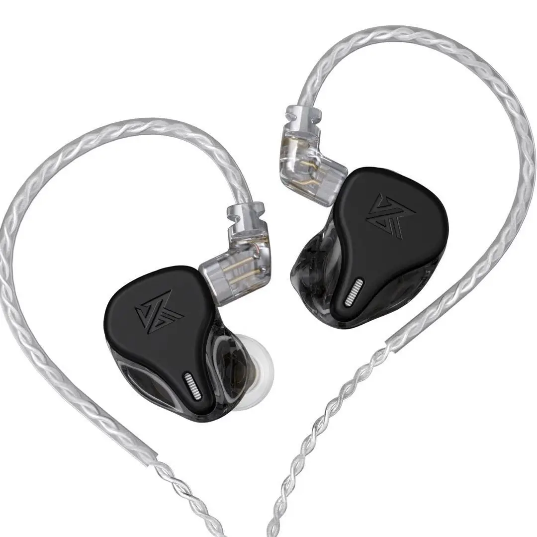 Newest KZ DQ6 3DD Dynamic Drive Unit In Ear Earphones HiFi Music Sports Headset With 2PIN Silver-plated Cable KZ EDX ZSN PRO ZSX