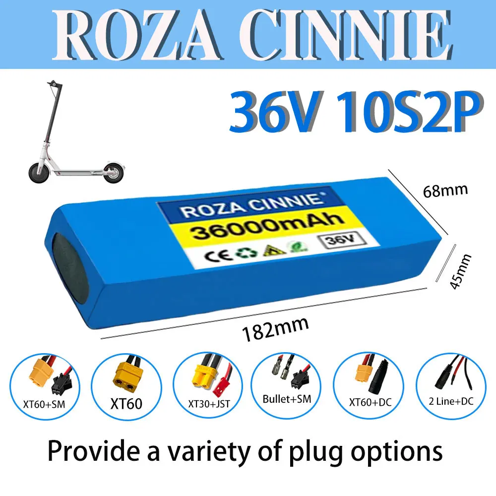 

2024Rechargeable Lithium-ion Battery, 36V, 100Ah, 18650, 10S2P, Used for Electric Condoms, Motorcycles, Bicycles, 24.com