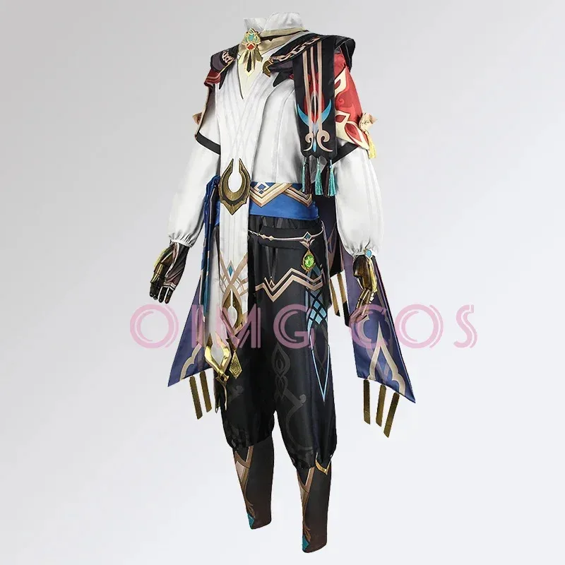 

DY20Genshin Impact Kaveh Косплей Костюм для взрослых Карнавальная форма Парик Аниме Костюмы для Хэллоуина Маскарад Женщины Game25