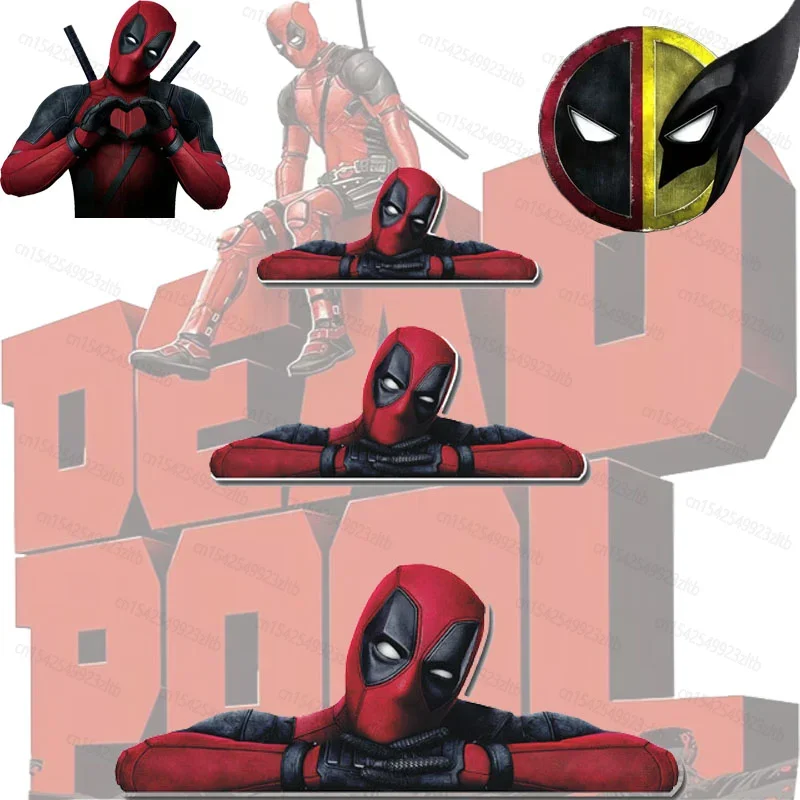 

Disney Popular Movies Deadpools Car Diy Body Decoration A Friend's Birthday Present Sticker Fine Works Reflective Car Sticker