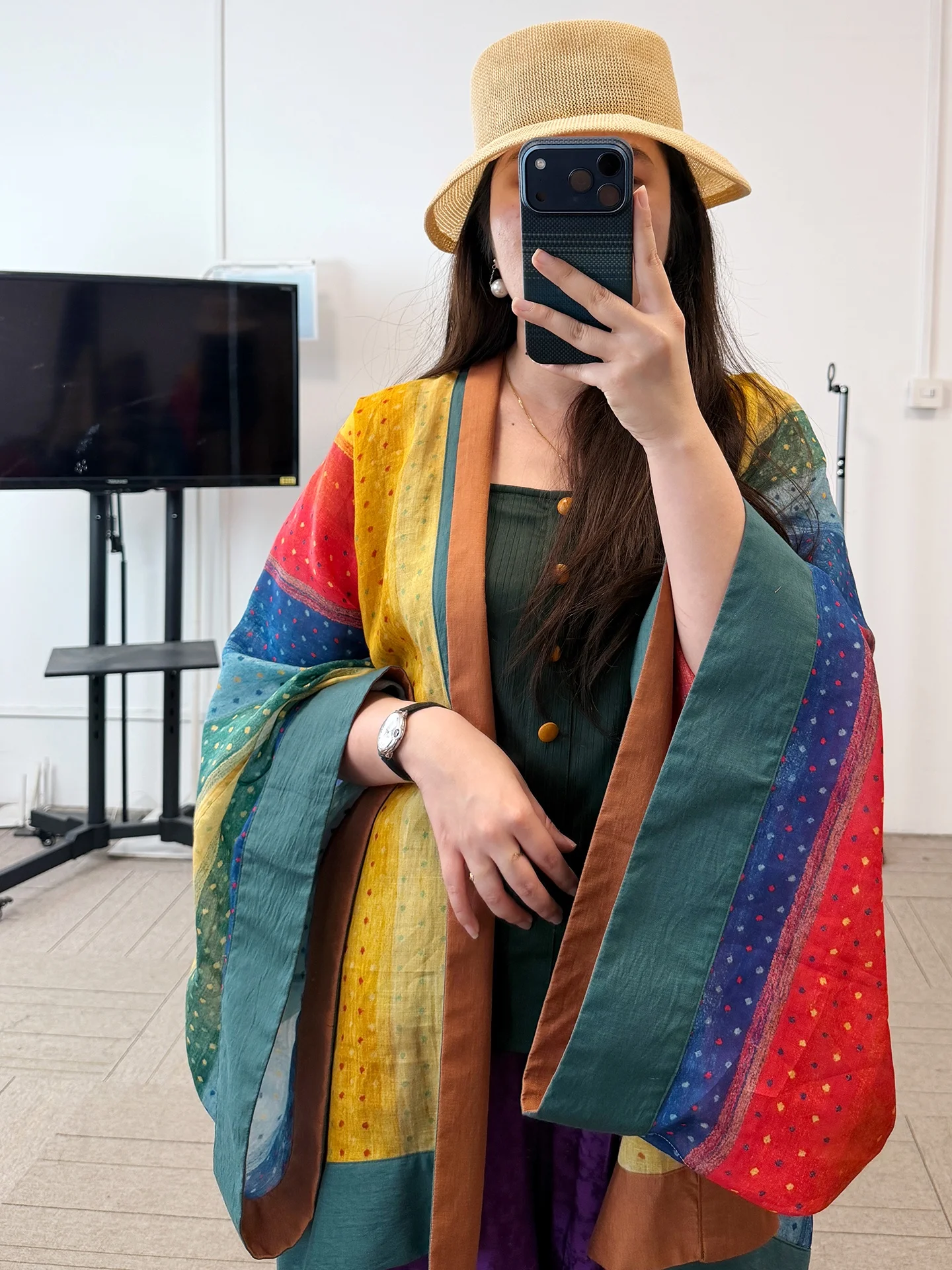 

Original Hanfu Rainbow Song Dynasty Zhao Boyun Raccoon Sleeve Shirt Main Waist Skirt Lantern Pants Daily Commuting Women's Cl...
