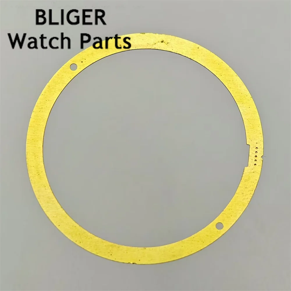 Junta de esfera de cobre junta gruesa compatible con movimiento NH34 NH35 NH36 NH37 NH38 NH39 y se puede subir alinear con la manija