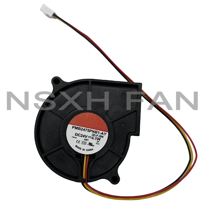 New PMB2475PNB1-AY 7530 24V 4.1w 7cm Frequency Converter Turbine Cooling Fan