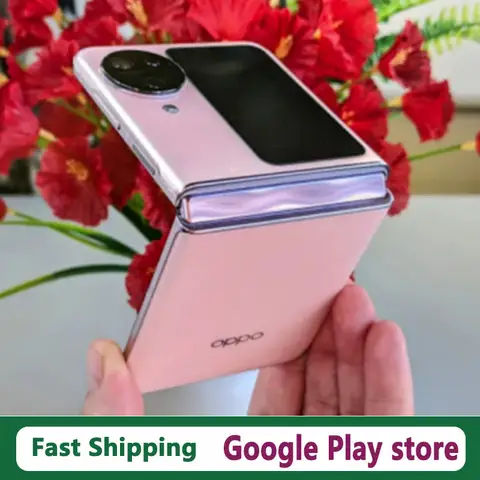 Original Oppo ค้นหา N3 พลิกโทรศัพท์มือถือ 6.8 "หน้าจอพับ AMOLED 120HZ 44W 50.0MP กล้องขนาด 9200 Android 13.0