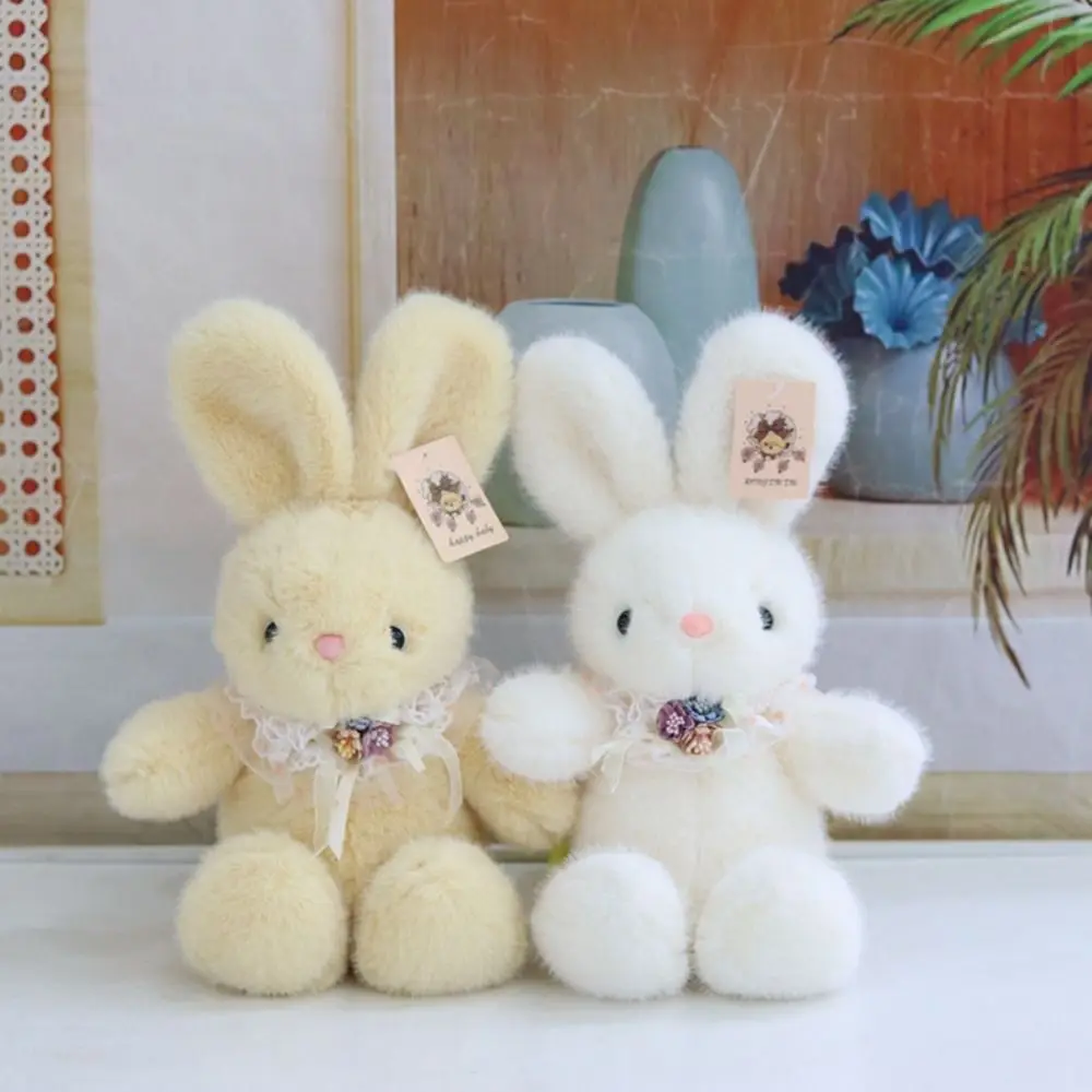 

Stuffed Rabbit Plush Toy Cartoon Animal Colorful Animal Dressed Bunny Doll Soft Sweater Sweater Rabbit Soft Doll Birthday Gift