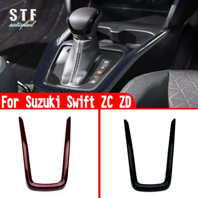 

Для Suzuki Swift ZC ZD 2024 2025 автомобильные аксессуары крышка рычага переключения передач для интерьера декоративные наклейки