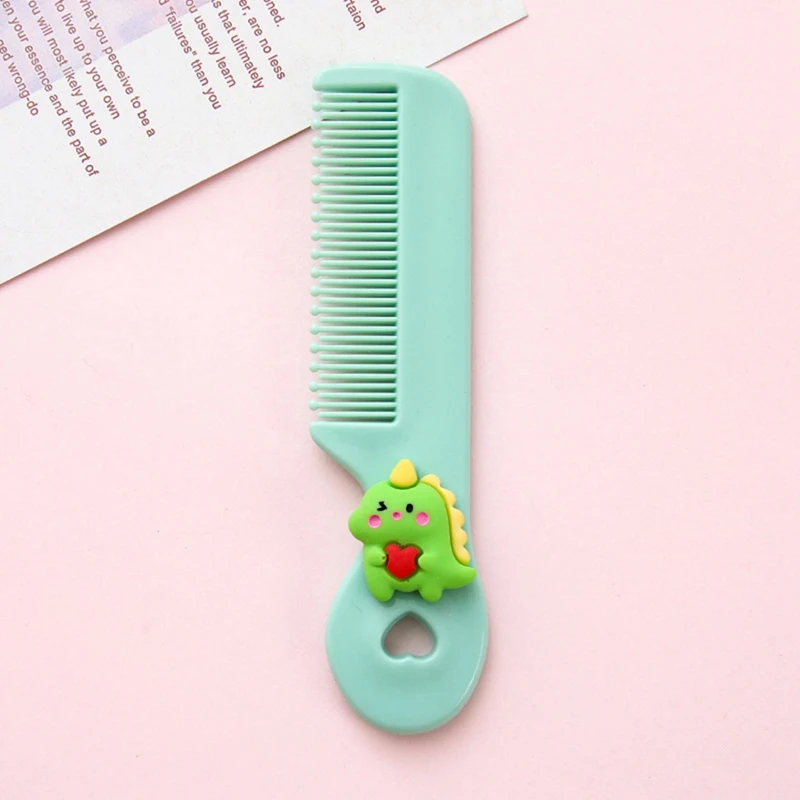 Maternal And Child Daily Care Toddler\'s Head Comb Cute Portable Anti-Static Smooth Hair Comb Gift Hair Comb  Handle Cartoon