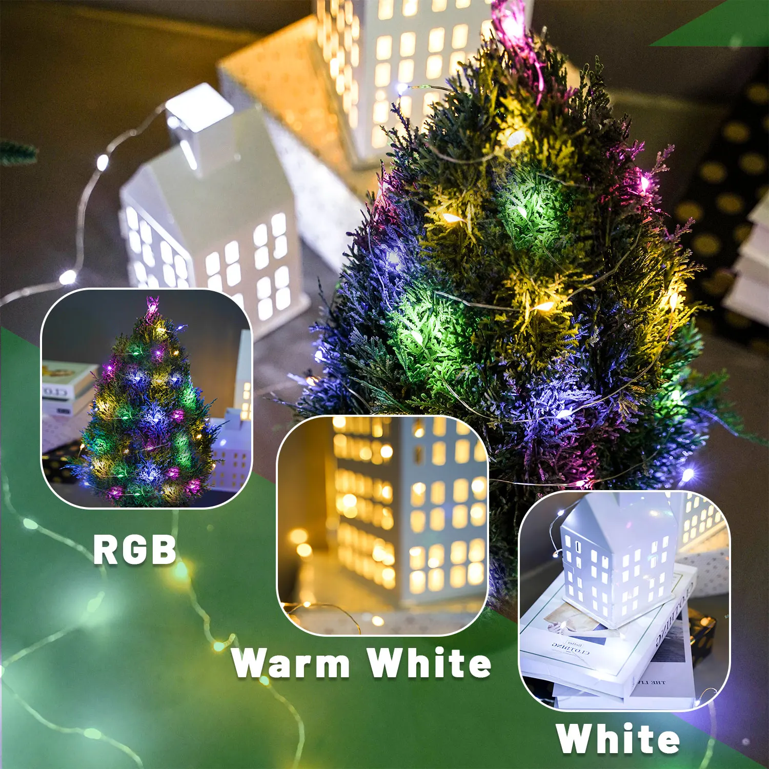 1000 LEDs Outdoor 100m/50M/30m/20m/10m Solar String Light 8 Mode Solar Fairy Holiday Christmas Party Garland Garden Camping Lamp